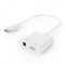 Адаптер Cablexpert A-CM-3.5FP-01 USB-C - стерео-аудіо 3.5 mm + USB-C (живлення) (CDLA)