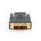 Адаптер Cablexpert A-HDMI-DVI-2 HDMI-DVI, M/F позол. контакти