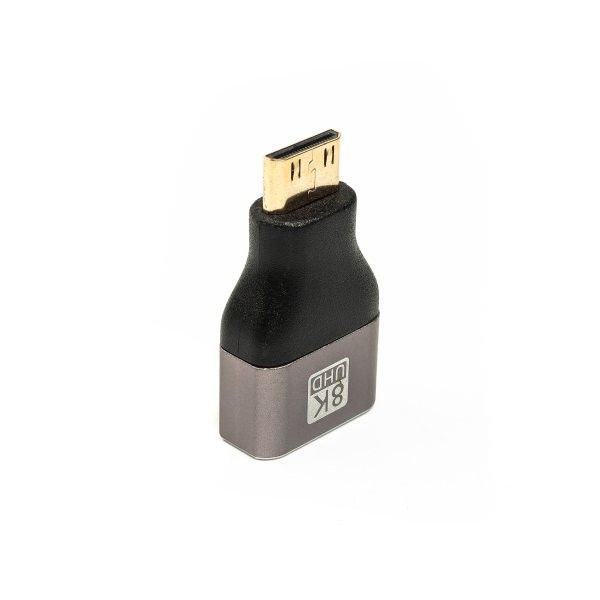 Адаптер Cablexpert AP-HDMI8K-FC HDMI, M/F mini-C, V2.1, 8K@60, алюміній