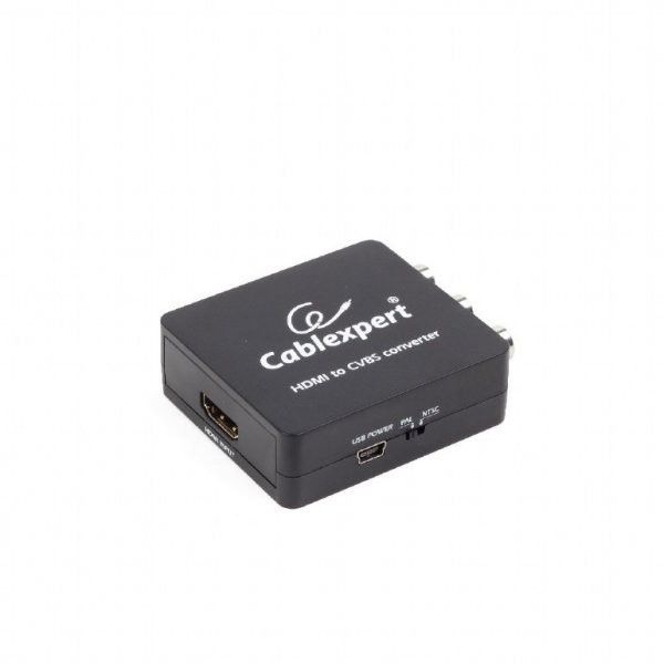 Адаптер Cablexpert DSC-HDMI-CVBS-001 з HDMI на RCA (Тюльпани)