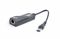 Мережевий адаптер Gembird NIC-U3-02 з USB на Gigabit Ethernet (1000 Mbps)