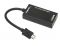 Адаптер OEM MHL microUSB to HDMI (AM/AF), 17см, black