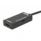 Адаптер OEM MHL microUSB to HDMI (AM/AF), 17см, black