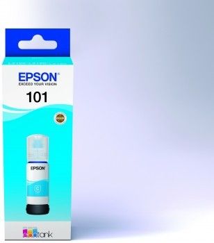 Чорнило Epson 101 для L4150/L4160/6160/6160/6170/6190  cyan (C13T03V24A)