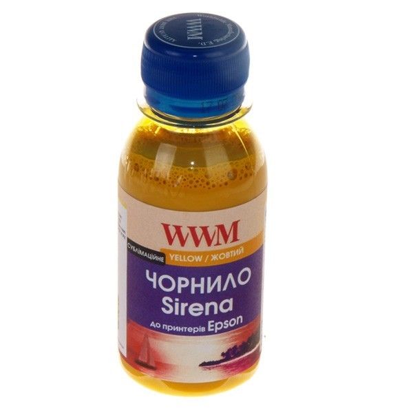 Чорнило WWM SIRENA сублімаційне універсальне, для Epson, 100г Yellow (ES01/Y-2)