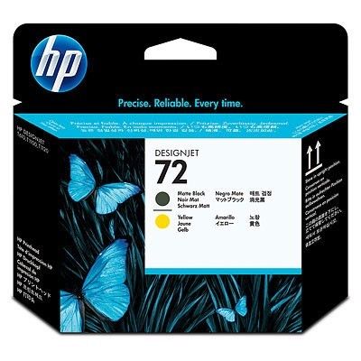 Друкуюча головка HP C9384A No.72 DJ T610 Matte black, Yellow