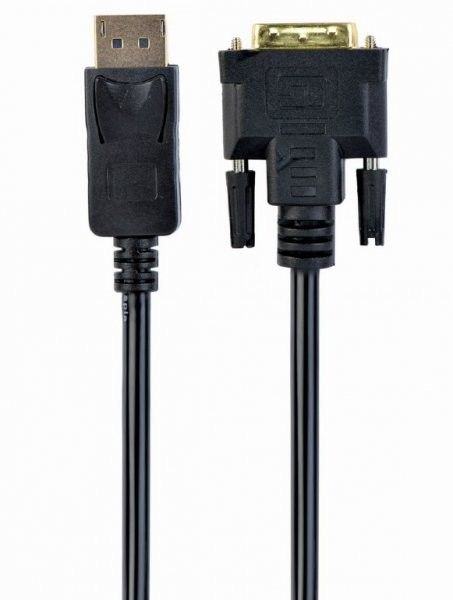 Кабель Cablexpert CC-DPM-DVIM-3M з DisplayPort на DVI, Full HD 60 Гц, 3 м