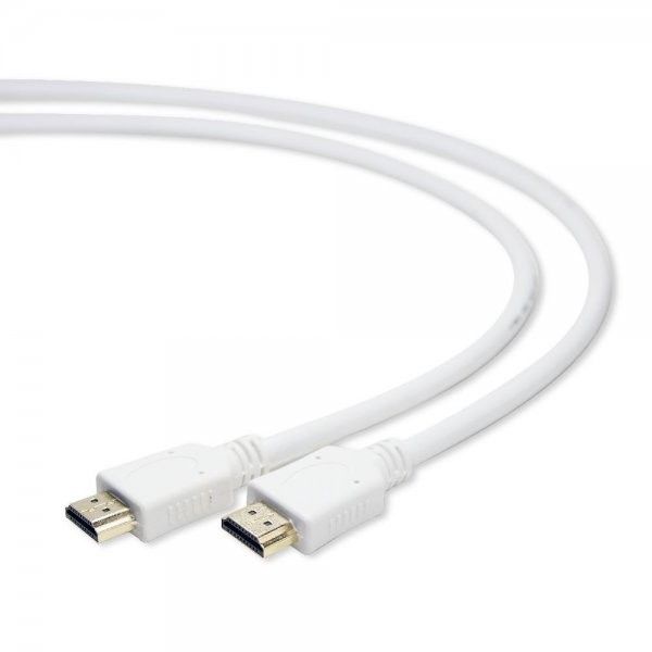 Кабель Cablexpert CC-HDMI4-W-10 HDMI V.2.0, 4К 60Гц, позол. коннект., 3 метра, білий