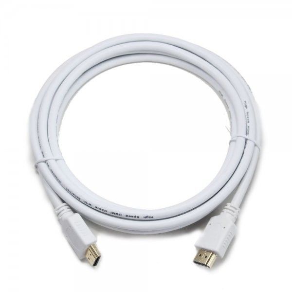 Кабель Cablexpert CC-HDMI4-W-10 HDMI V.2.0, 4К 60Гц, позол. коннект., 3 метра, білий