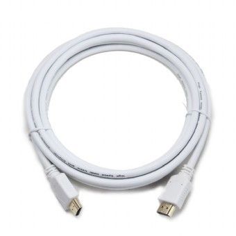 Кабель Cablexpert CC-HDMI4-W-6 HDMI V.2.0, позолочені коннектори, білий, 1.8 м