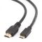 Кабель Cablexpert CC-HDMI4C-6 HDMI V.1.4 вилка-C (mini-C) с позолоч. контактами, 1,8м