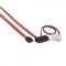 Кабель Cablexpert CC-MSATA-001 (Molex)+SATA на Micro SATA, 250 мм