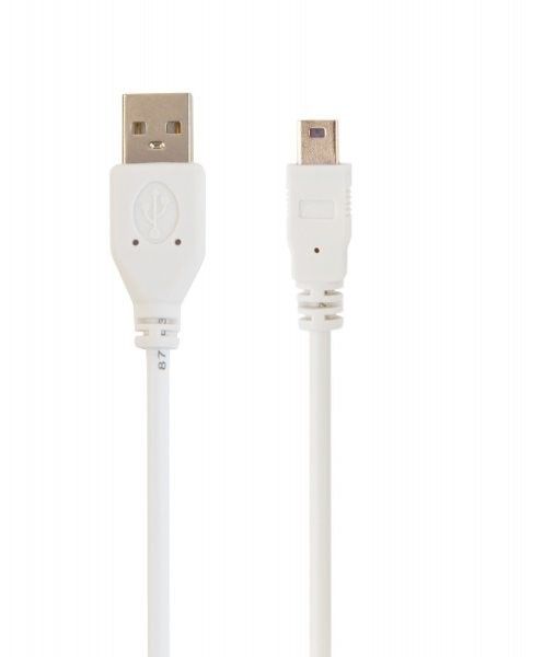 Кабель Cablexpert CC-USB2-AM5P-3 mini USB2.0, A-папа/mini USB 5-пін, 0,9 м