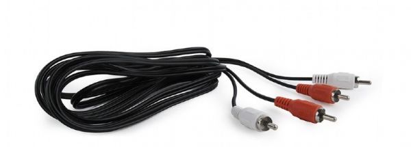 Кабель Cablexpert CCA-2R2R-6 2 RCA-2RCA (тюльпан), 1.8 м