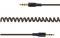 Кабель Cablexpert CCA-405-6 AUX,, спіральний, mini-jack (роз'єм 3.5 мм) Male - Male, 1.8м