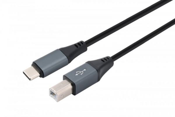 Кабель Cablexpert CCBP-USB2-CMBM-6  USB 2.0 C-тато/B-тато, 1.8 м, блістер, преміум