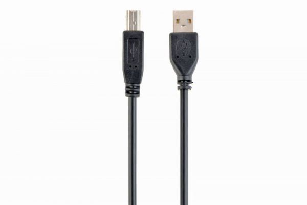 Кабель Cablexpert CCP-USB2-AMBM-1M  преміум якість USB 2.0 A-тато/B-тато, 1.0 м.