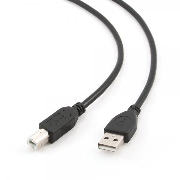 Кабель Cablexpert CCP-USB2-AMBM-1M  преміум якість USB 2.0 A-тато/B-тато, 1.0 м.
