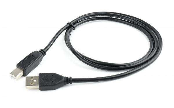 Кабель Cablexpert CCP-USB2-AMBM-1M  преміум якість USB 2.0 A-тато/B-тато, 1.0 м.