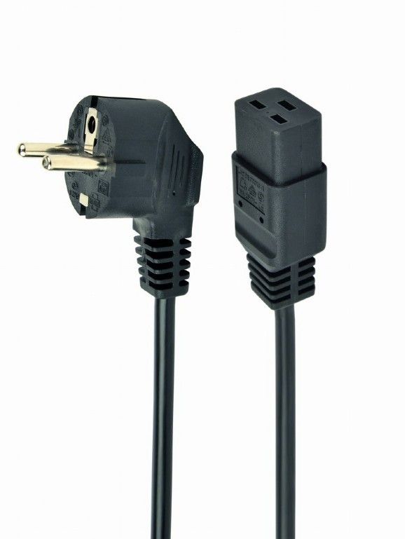 Кабель Cablexpert PC-186-C19 силовий, CEE 7/7-C19, довжина 1.8 м, 3*1,5 мм кв.
