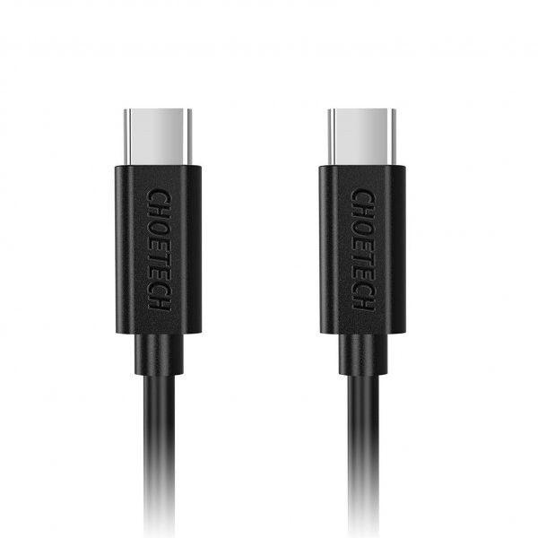 Кабель CHOETECH CC0003 Power Delivery (PD), до 60 Ватт C-тато/C-тато, 2,0 м.