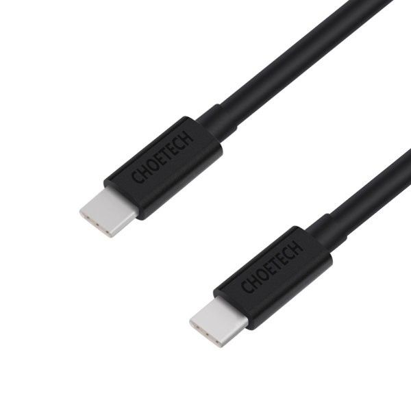 Кабель CHOETECH CC0003 Power Delivery (PD), до 60 Ватт C-тато/C-тато, 2,0 м.