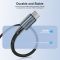 Кабель CHOETECH XCC-1014-BK USB 2.0 C-тато/C-тато, 60 ватт, 1.2 м, преміум