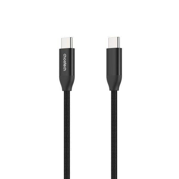 Кабель CHOETECH XCC-1035-BK USB 2.0, 240w, C-тато/C-тато, 1 м, преміум