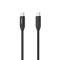 Кабель CHOETECH XCC-1035-BK USB 2.0, 240w, C-тато/C-тато, 1 м, преміум