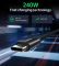 Кабель CHOETECH XCC-1035-BK USB 2.0, 240w, C-тато/C-тато, 1 м, преміум