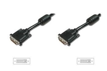 Кабель Digitus AK-320101-020-S DVI-D dual link (AM/AM) 2m, black