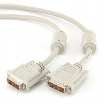 Кабель Gembird CC-DVI2-6C DVI відео 24/24 (dual link), 1.8 м