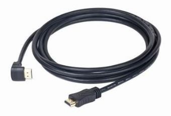 Кабель Gembird CC-HDMI490-6  кутовий HDMI V.2.0, 4К 60 Гц, позолочені конектори, 1.8 м