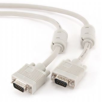 Кабель Gembird CC-PPVGA-10 преміум якість, VGA HD15M папа /HD15M папа, подвійно-екранований, з 2-ма феритами, 3 м