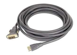 Кабель Gembird CCB-HDMI-DVI-15 HDMI папа/DVI 18+1 (single-link) папа, позолочені коннектори, 4.5 м, блістер