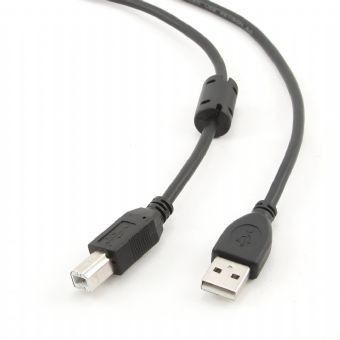Кабель Gembird CCF-USB2-AMBM-6 преміум якість USB 2.0 A-папа/B-папа, ферит, 1.8 м