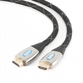 Кабель Gembird CCP-HDMI4-15 пеміум якість, HDMI V.1.4, вилка/вилка, з позолоченими коннекторами, 4.5 м, поліетиленова упак