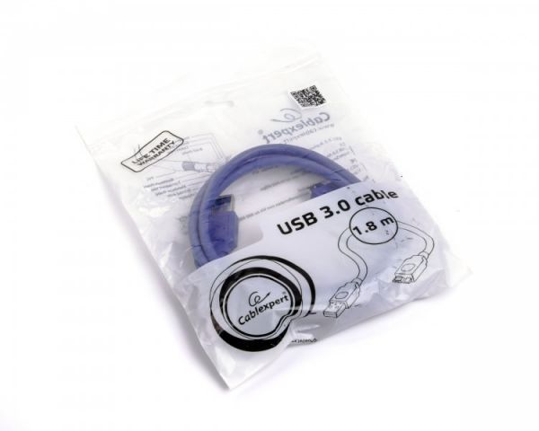Кабель Gembird CCP-mUSB3-AMBM-6 USB 3.0 A-папа/ Micro B-папа, 1.8 м, гуртова упаковка