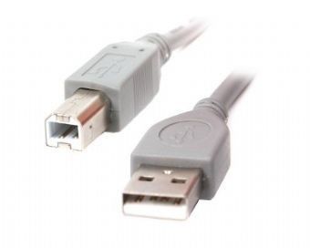 Кабель Gembird CCP-USB2-AMBM-6G преміум якість USB 2.0 A-папа/B-папа, 1.8 м, сірий