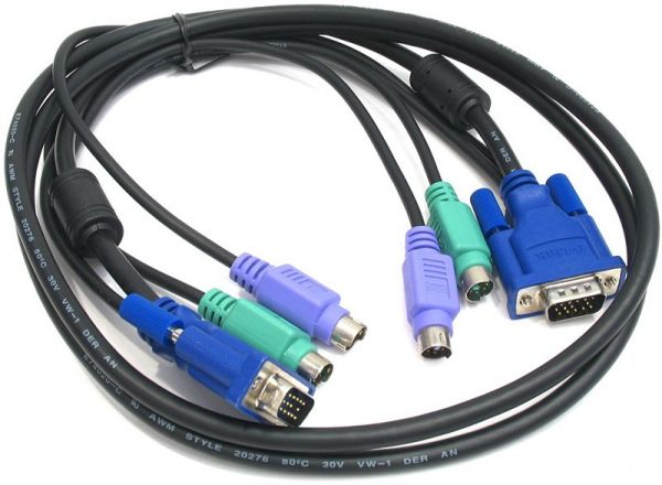 Кабель KVM D-Link DKVM-CB5 5m K/B,Video,Mouse