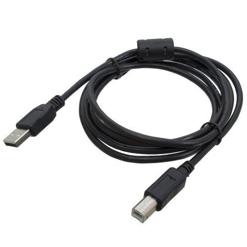 Кабель Patron CAB-PN-AMBM-18F USB 2.0 AM/BM BLACK 1.8 м + ФЕРИТ