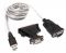 Кабель-перехідник Viewcon VEN 24 з USB 2.0 на COM (9+25pin), блістер, чіп: FT232BM