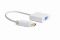 Конвертор Cablexpert A-DPM-VGAF-02-W з DisplayPort на VGA, білий
