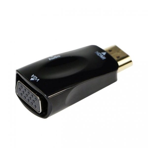 Конвертор Cablexpert A-HDMI-VGA-02 з HDMI на VGA та стерео аудіо