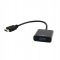Конвертор Cablexpert A-HDMI-VGA-03  з HDMI в VGA  і стерео-аудіо