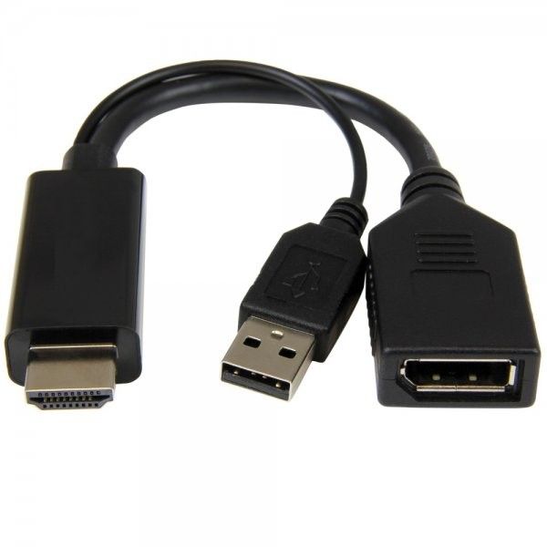 Конвертор Cablexpert A-HDMIM-DPF-01 з HDMI на DisplayPort,, 4K 30 Гц