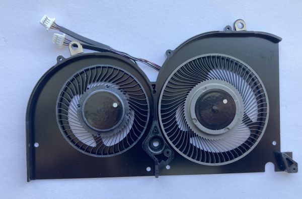 Кулер A-POWER BS5005HS-U4Q+ BS5005HS-U3J GPU FAN для MSI GS76 Stealth 11UH, DC 5V 1A. DC 5V 0.5A