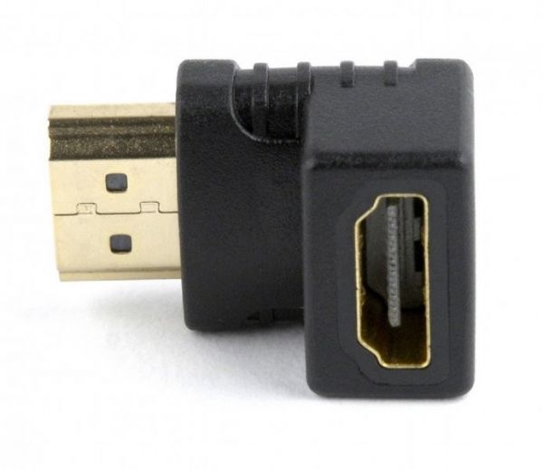 Перехідник Cablexpert A-HDMI90-FML кутовий HDMI з'єднувач, 90 градусів