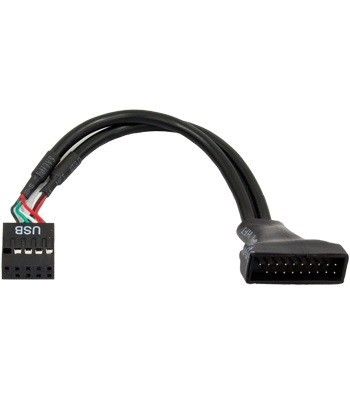 Перехідник CHIEFTEC Cable-USB3T2 19PIN USB 3.0 to 9PIN USB2.0