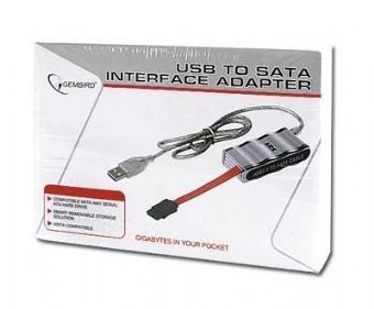 Перехідник Gembird AUS01 з USB 2.0  на SATA